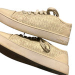 Michael Kors  Beige Lace-Up Sneakers Photo 1