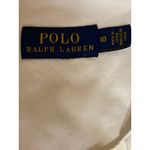 Ralph Lauren POLO  Women's White V-neck 3/4 Balloon Sleeve Shirt Blouse Top Sz 10 Photo 3