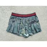 The Upside Green Camo Pleated Shorts 6 Military Chic Y2K Utility Gorpcore Street Photo 2