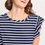 Nine Britton
Salma Flutter Sleeve Knit Tee Photo 2