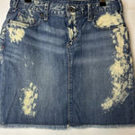 Ralph Lauren Polo Ralph Lauren Women’s Keiko Denim Mini Skirt Size 4 Blue Jean Acid Wash Photo 0