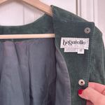 Bagatelle Vintage 90s suede leather back button long sleeve blouse Photo 4