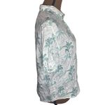 C&C California C & C California linen tropical palm beach scenery print camp shirt size M Photo 2
