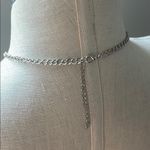 Paparazzi  Half Moon Silver Country Cowgirl Necklace and Earring Set Photo 2