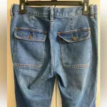 We The Free  jeans raw hem flare legs back pockets. Sz‎ 27 Photo 3