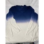 Torrid  Hoodie Super Soft‎ Lips Tie Dye Navy Blue Ombre Sz 2 (2X) Photo 1