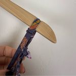 Gorman Printed Lightweight Knee Length Smocked Silk Dress Purple Size M Photo 6