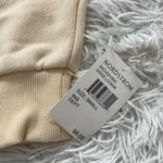 BLANK NYC  women’s Peach & Purple Patchwork French Terry Hooded Sweatshirt size S Photo 2