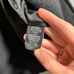 Anne Klein VTG Dark Gray Long Maxi Coat Overcoat Womens 4 Wool Blend Hood Photo 6