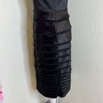 White House | Black Market Strapless Cocktail Dress Black. Size 6 Photo 4