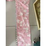 Anthropologie Jamie Tie Dye Trousers Pants Pink White Batik Floral Tailored 8 Photo 10