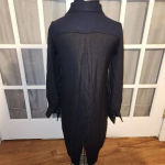 Derek Lam  10 Crosby Womens Black Navy Wool Blend Dress 6‎ Photo 1