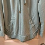White Crow  Blue Turquoise Pullover Hoodie size XS Photo 4