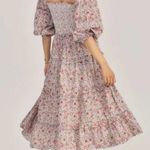 Love Shack Fancy  Dress Sz XS Floral Modi Cottagecore Prairie Easter Liberty Fabric Photo 1