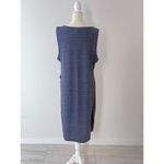 Treasure & Bond  Ruched Dress Women's Size 2X gray  Sleeveless Tulip Hem NEW Photo 2