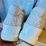 Michael KORS TRAINER MESH MK LOGO GOLD CREAM ELASTIC Sneakers Size 7 Photo 5