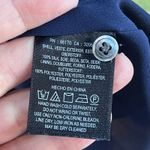 Moulinette Soeurs Anthropologie Foulard Silk Shirt Dress Blue Size XS Photo 9