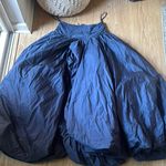 AJE. Violette ruched gathered cotton maxi skirt Blue Size undefined Photo 0