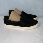 Ralph Lauren Lauren  Black Suede Slip On Loafer Casual Everyday Shoes Size 6.5 Photo 2