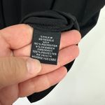 Atelier 29 Woman 1X Black Tie Neck Blouse Sheer Sleeve Top Career Minimalist Photo 3