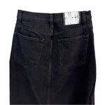 Snacks Mother 27‎ The Fun Dip Slice Denim Maxi Skirt Late Night Lick Faded Black Size 4 Photo 7