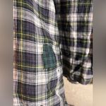 American Eagle Outfitters Plaid Button Down Shirt Blue Green loose fit boxy XL Photo 8
