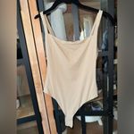 SKIMS  fits everybody bodysuit shapewear square neck nude clay ocre beige thong Photo 1