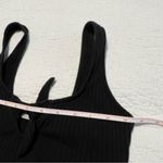 Lush Clothing ✨ Lush Women’s Black Front Tie Crop Tank Top Small Photo 5