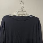 Lululemon Size 8 Back In Action Long Sleeve Shirt Black Classic Athleisure Photo 5