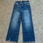 Kut From The Kloth  Dark Blue Wide Leg Jeans Photo 0