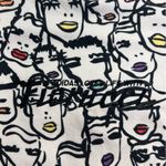 Adidas Originals x Fiorucci Pop Art Faces T-Shirt White Black Limited Edition Photo 2