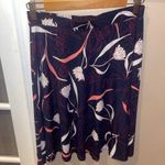 Kaileigh  navy blue floral skirt NWT Stitch Fix woman’s size small Photo 1