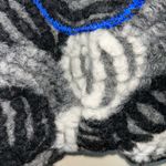 Vintage Unbranded Women’s Grey Black White Long Sleeve Lined Coat L/XL Gray Size L Photo 3