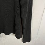 VON Saken Women’s Black Heavy Cotton Sweater Jacket Toggle Buttons Black L Size M Photo 5