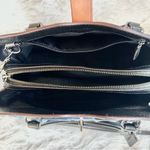 Coach Mercer Bag Satchel 30 in Canyon Quilt Denim Blue Black Shoulder Photo 12