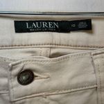 Ralph Lauren Lauren Modern Straight Jeans Off White Classic Staple Size 10 Photo 2