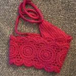 Solid Color Crochet Head Band #105 Pink Photo 1