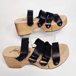 Free People Virgo Switchback Clog Slide Sandal - Black Photo 2