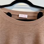 Pink Lily Brown Short Sleeve Bodysuit Photo 2