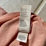 Free People  Fearless Mock Neck Tee Coral Mist Color Tee Women’s Small  Photo 7