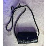 Patricia Nash Black Leather Mini Barrel Crossbody Bag Photo 1