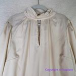 Eloquii New! ‎ Beige cream Long Sleeve Mock Neck keyhole Front Bodysuit Photo 2