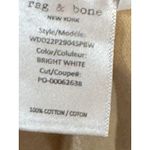 Rag and Bone  Piper Low-Rise‎ Straight Bright white denim size 27 Photo 11