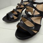 Naturalizer NEW  black Heels Sandals size 9W Photo 3