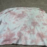Lucky Brand  Pink and White Tie-Dye Cropped Hoodie Photo 11