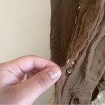 Pakistani Indian Desi Party Wear Maxi Dress (Flawed) Refer to pics Color Green Photo 10