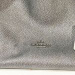 Coach  Edie Shoulder Bag Metallic Leather Antique Nickel/Gunmetal 33520 Photo 1