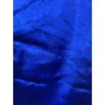 Windsor Y2K Style Dress Large Royal Blue Satin Spaghetti Strap Mini Bodycon Photo 4