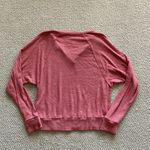 American Eagle  Soft & Sexy Plush Long Sleeve V-Neck Shirt Blouse Small GUC Photo 5