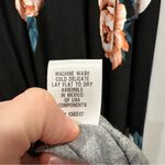 Loveappella  Black Flutter Faux Wrap Floral Maxi Dress 3X Photo 7